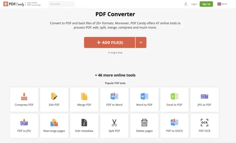 Convert to PDF for free with PDF Candy Convert to PDF for free with PDF Candy